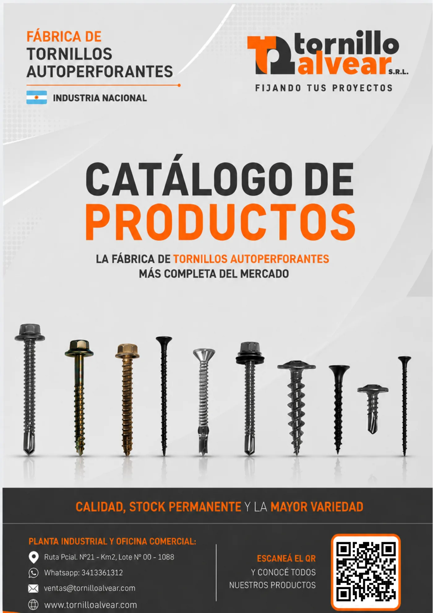Catálogo de productos
